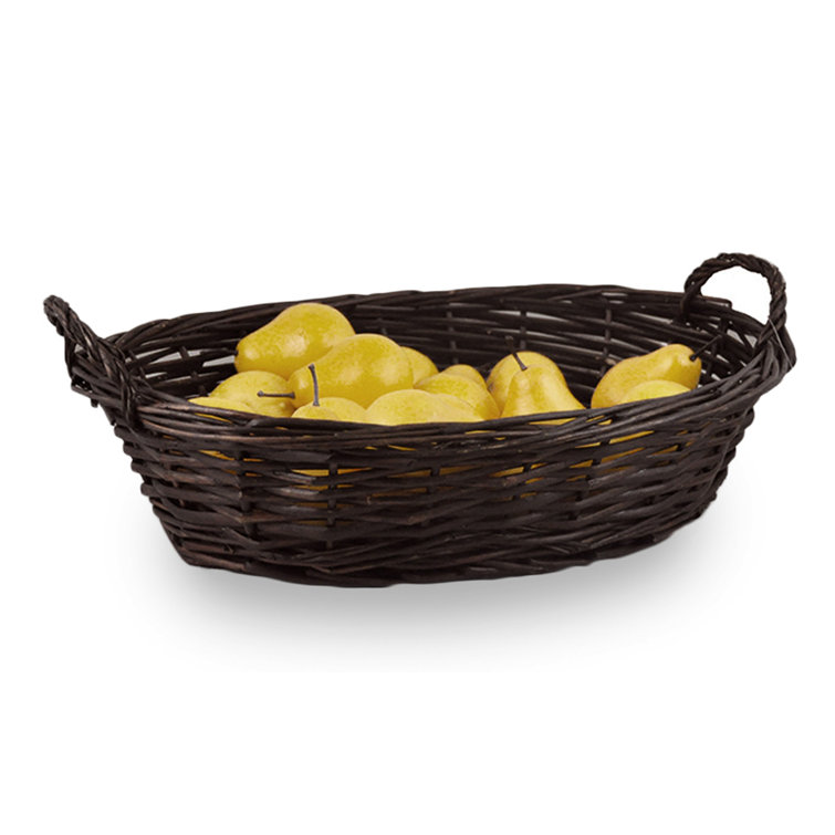 Gracie Oaks Stain Wicker Basket Wayfair